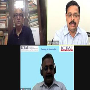 ICFAI conducts interactive online webinar session on  