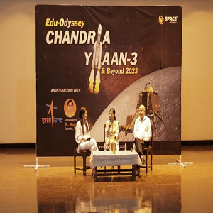 ISRO Scientist Dr. Mamta Chauhan Unveils Space Exploration Missions at SPACE India's EduOdyssey