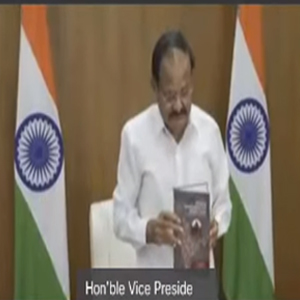 Hon'ble VP of India Sri.M.Venkaiah Naidu launches book
