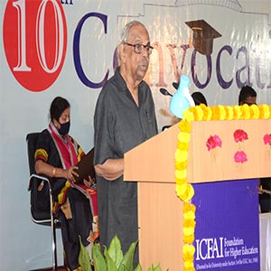 ICFAI holds its 10th Convocation