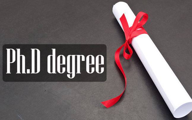 is master degree necessary for phd in india