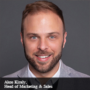 Akos Kiraly,Head of Marketing & Sales