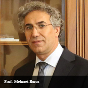 Prof Mehmet Barca,Rector