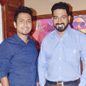 Mervin T Thomas and Neeraj Kashyap,Founder and Co-Founder