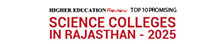Top 10 Promising Science Colleges in Rajasthan - 2025