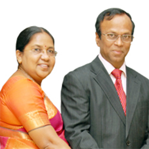 Dr. S. Cletus Babu and Dr. Amali Cletus Babu,Founder Chairman and Vice-Chairperson