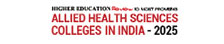 Top 10 Promising Allied Health Sciences Colleges in India - 2025